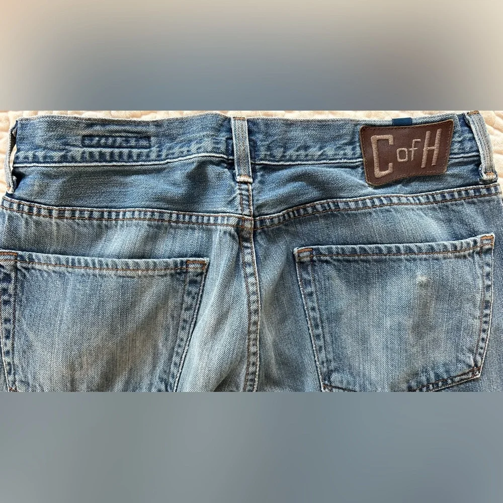 Citizens of Humanity Sid Straight Leg Blue Denim Jeans - Picture 4 of 9